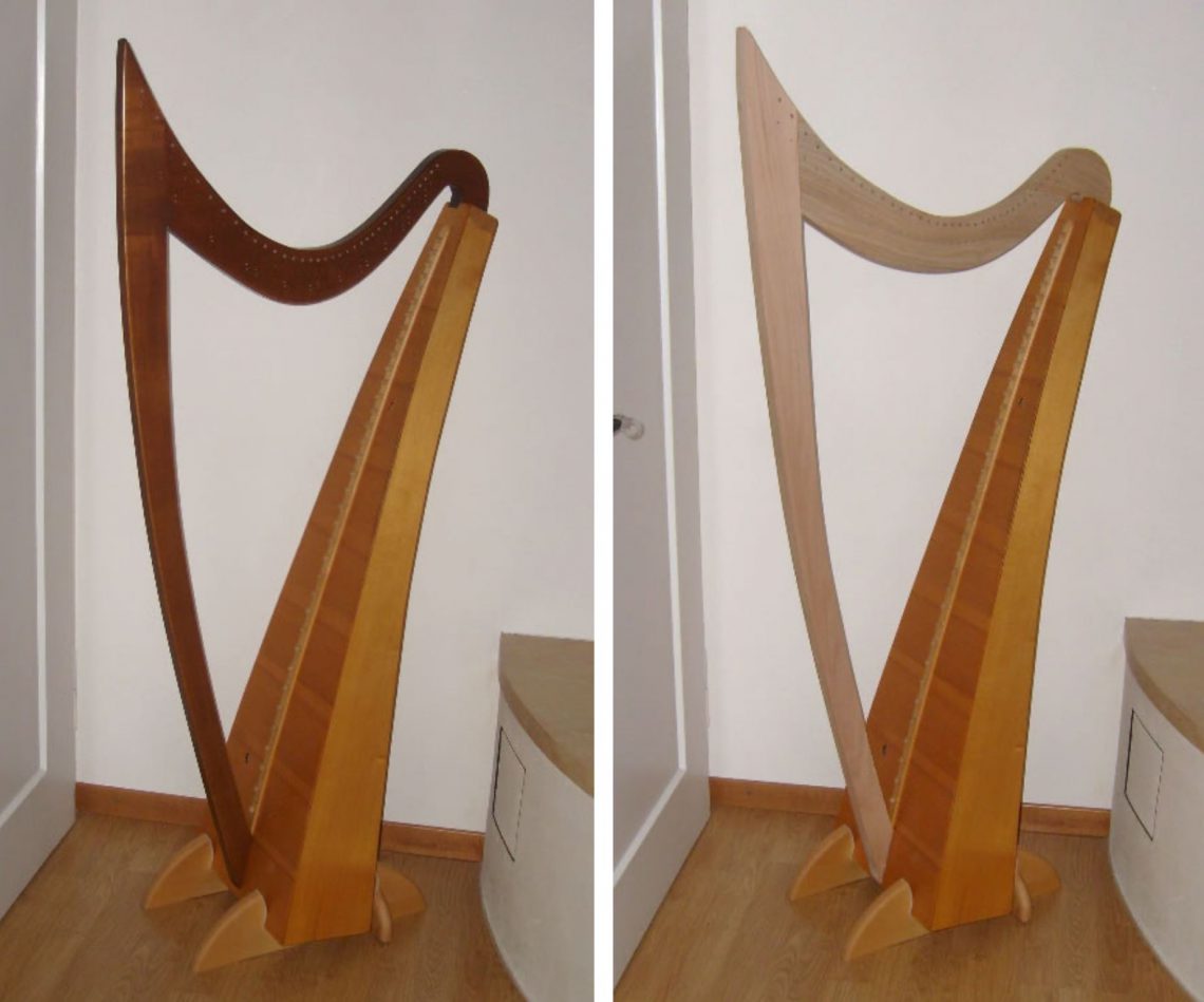 Umbau Harfe